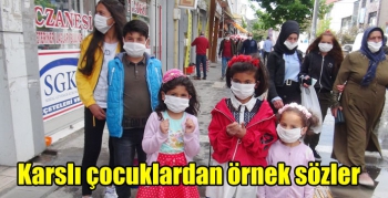 Karslı çocuklardan örnek sözler