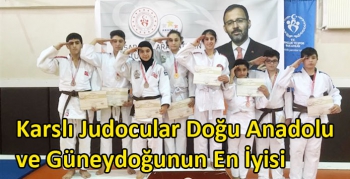 Karslı Judocular Doğu Anadolu ve Güneydoğunun En İyisi