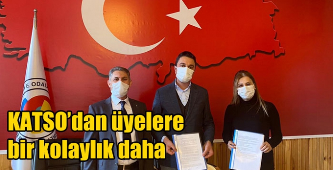 KATSO’dan üyelere bir kolaylık daha