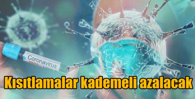 Kısıtlamalar kademeli azalacak