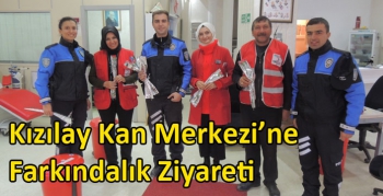 Kızılay Kan Merkezi’ne Farkındalık Ziyareti