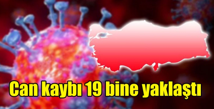 Koronavirüs salgınında can kaybı 19 bine yaklaştı