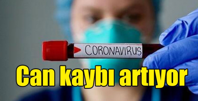 Koronavirüs salgınında can kaybı artıyor