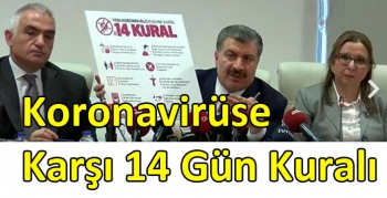 Koronavirüse Karşı 14 Gün Kuralı