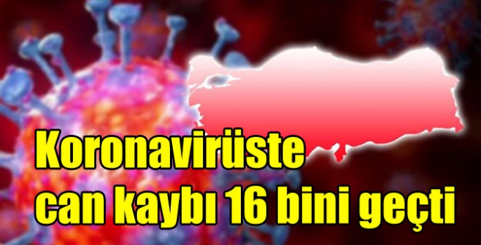 Koronavirüste can kaybı 16 bini geçti