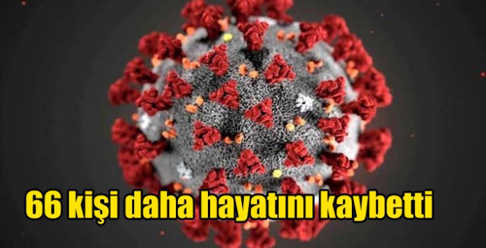 Koronavirüsten 66 kişi daha hayatını kaybetti