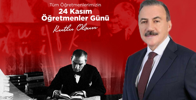 Naif Alibeyoğlu’nun öğretmenler günü mesajı