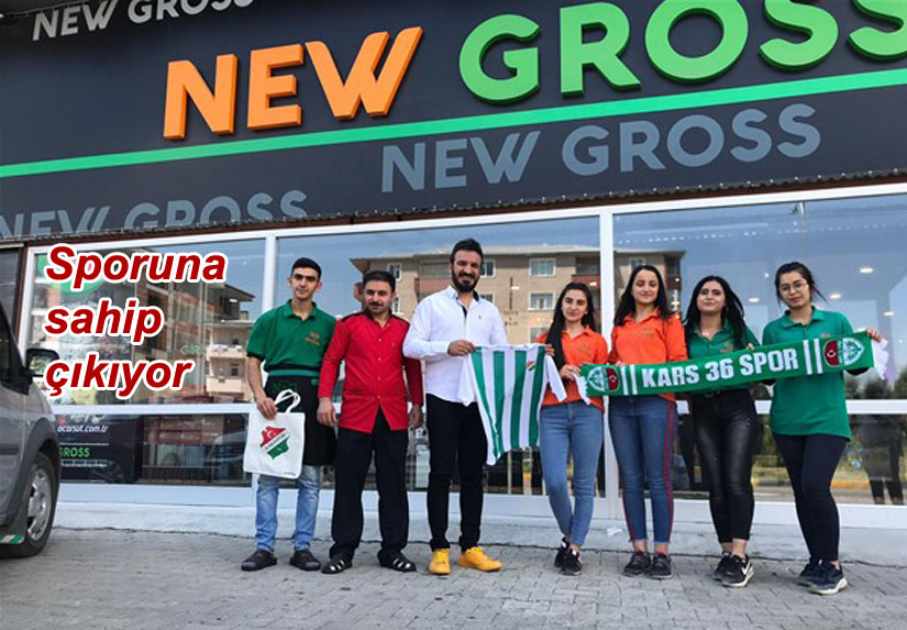 New Gross’dan Karsspor’a gıda desteği