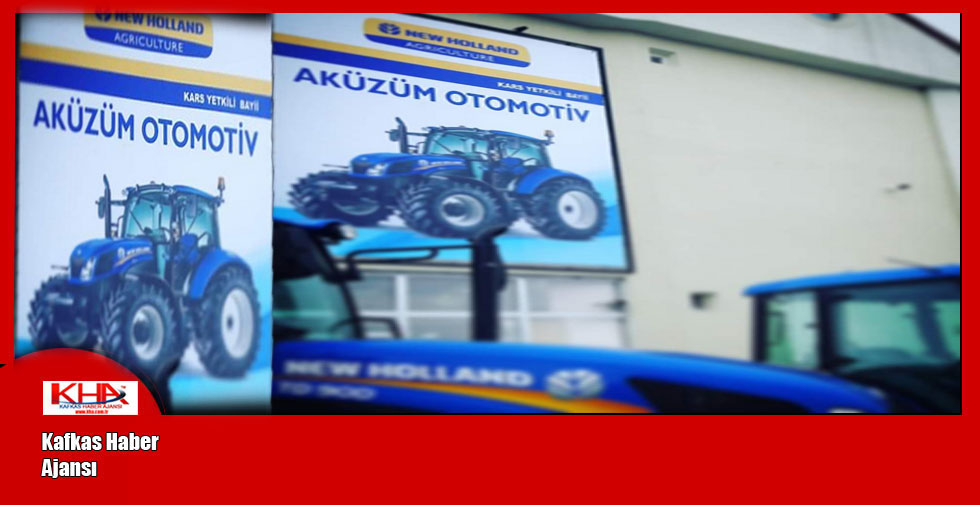 New Holland Türk Traktör Yetkili Bayi Aküzüm Otomotiv Güvencesiyle Kars’ta