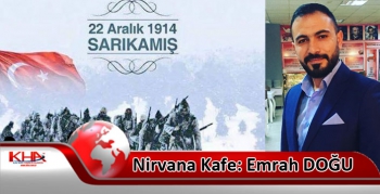 Nirvana Kafe Emrah Doğu’dan Sarıkamış Şehitleri Anma Mesajı