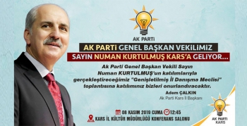 Numan Kurtulmuş’un Kars Programı