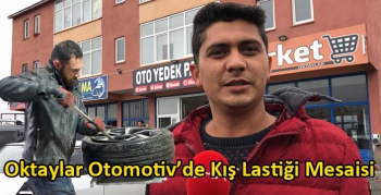 Oktaylar Otomotiv’de Kış Lastiği Mesaisi