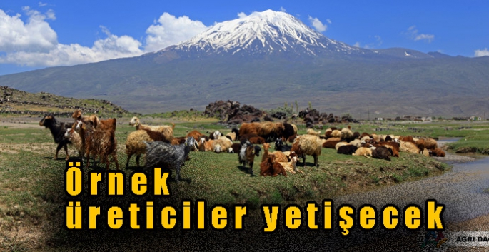 Örnek üreticiler yetişecek