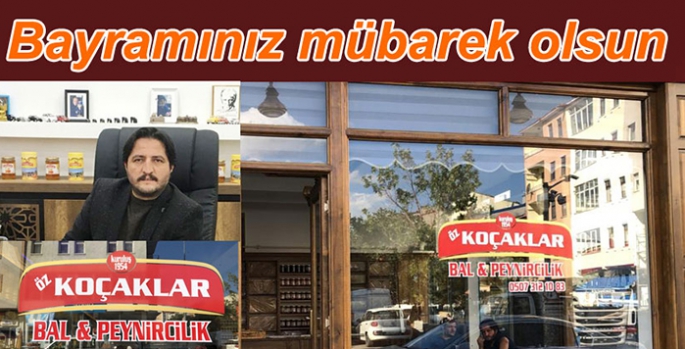 Öz Koçaklar Murat Koçak’ın kurban bayramı mesajı