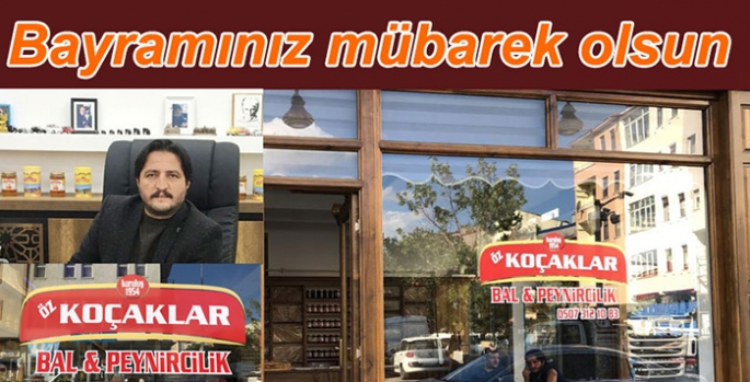 Öz Koçaklar Murat Koçak’ın Ramazan bayramı mesajı