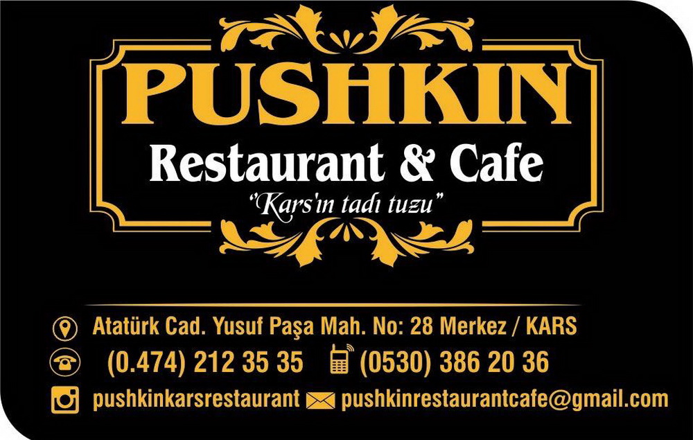 Pushkın Restaurant Cafe Kars’ın tadı Tuzu