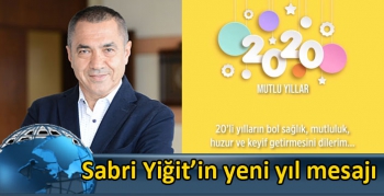 Sabri Yiğit’in yeni yıl mesajı