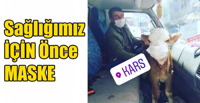 Sağlığımız için önce maske