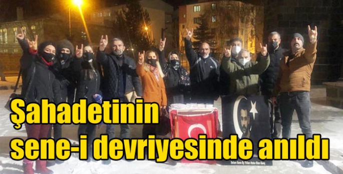 Şahadetinin sene-i devriyesinde anıldı