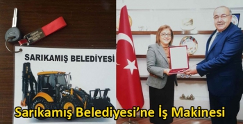 Sarıkamış Belediyesi’ne İş Makinesi