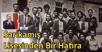 Sarıkamış Lisesinden Bir Hatıra