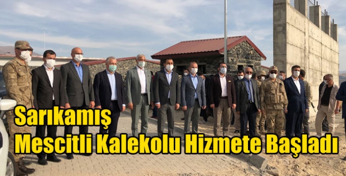 Sarıkamış Mescitli Kalekolu Hizmete Başladı