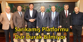 Sarıkamış Platformu Dur Durak Bilmiyor