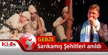 Sarıkamış Şehitleri Gebze’de anıldı