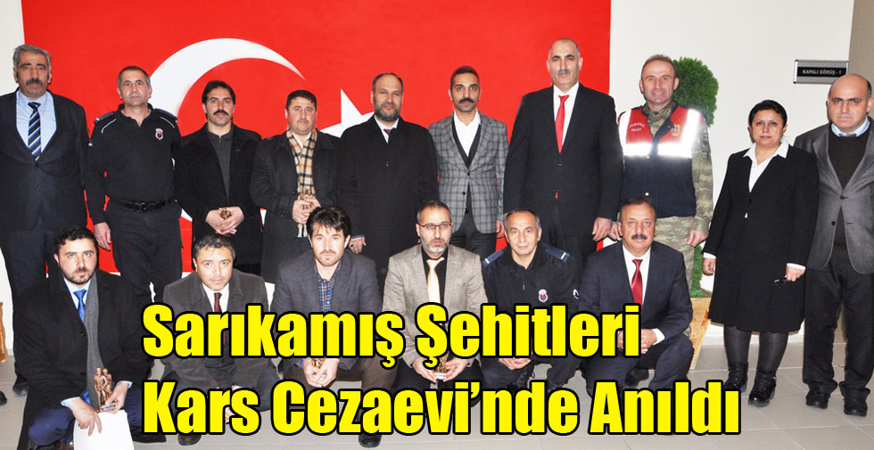 Sarıkamış Şehitleri Kars Cezaevi’nde Anıldı