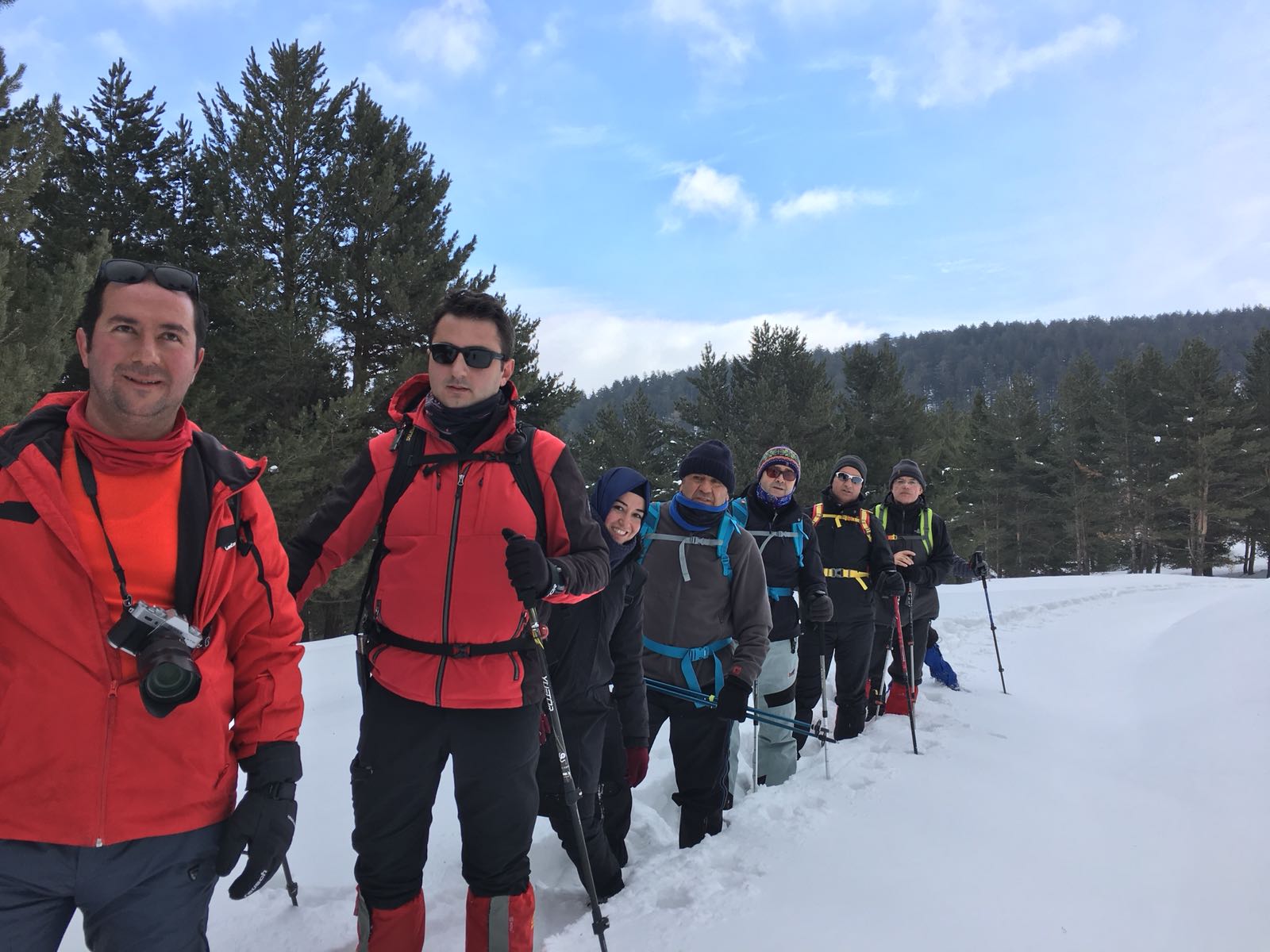 Sarıkamış’ta doğa yürüyüşü