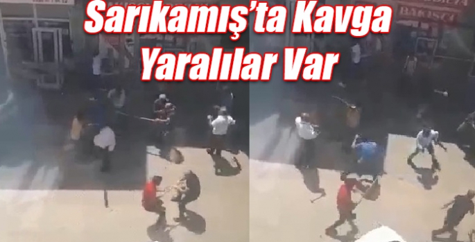 Sarıkamış'ta kavga yaralılar var