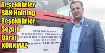 SBK Holding’in gönderdiği gübrelerin teslimatı tamamlandı