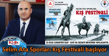 Selim Ata Sporları Kış Festivali başlıyor