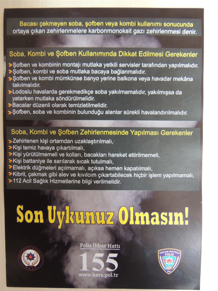 Sessiz Katil Karbon monoksit
