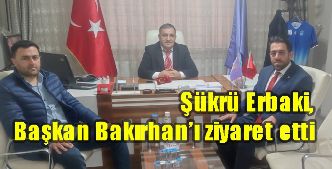 Şükrü Erbaki, Başkan Bakırhan’ı ziyaret etti