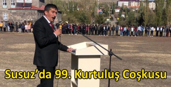 Susuz’da 99. Kurtuluş Coşkusu