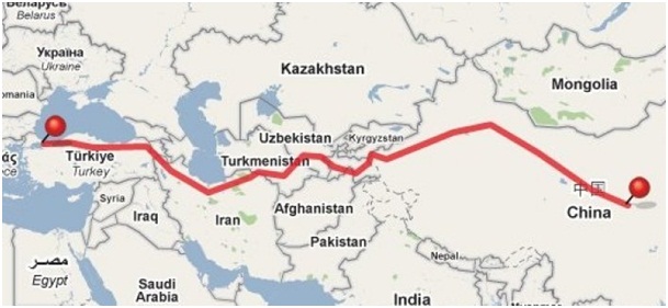 Tarihi İpekyolu Canlanıyor