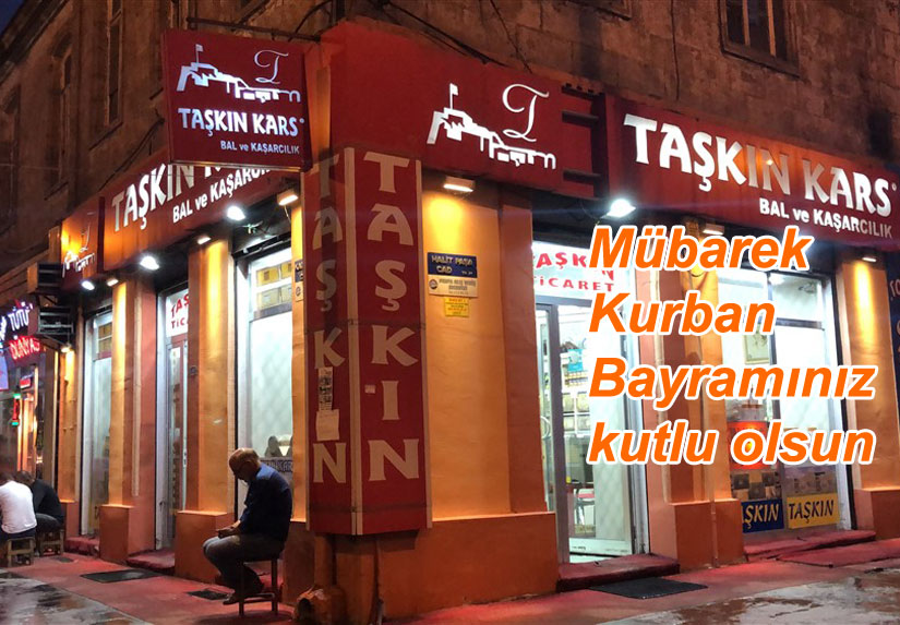 Taşkın Ticaret Bal ve Kaşarcılık Kurban Bayramınızı kutlar