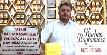 Taşkın Ticaret Bal ve Kaşarcılık Kurban Bayramınızı kutlar