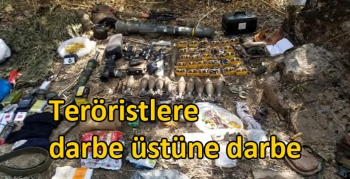 Teröristlere darbe üstüne darbe