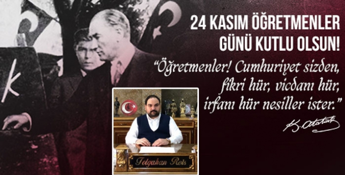 Tolgahan Reis’den Öğretmenler Günü Mesajı