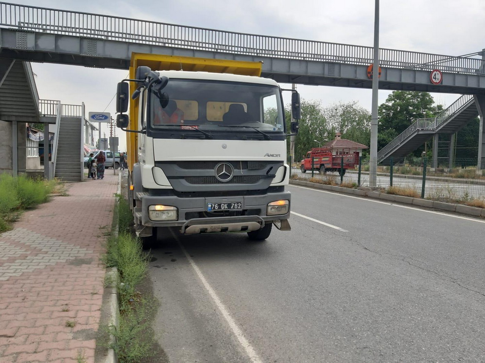 Trafik kazası: 1 Yaralı