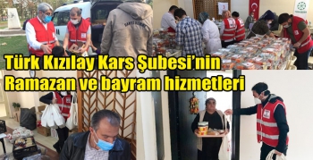 Türk Kızılay Kars Şubesi’nin ramazan ve bayram hizmetleri