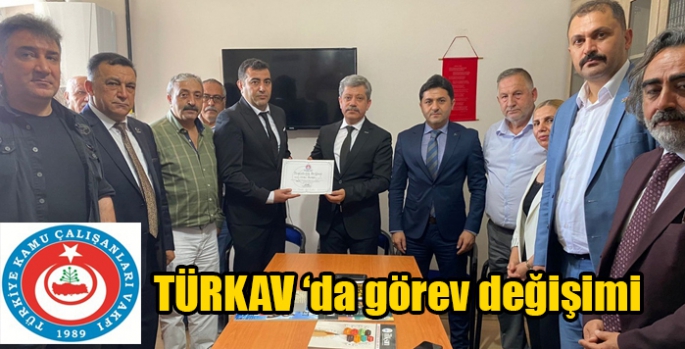 TÜRKAV ‘da görev değişimi