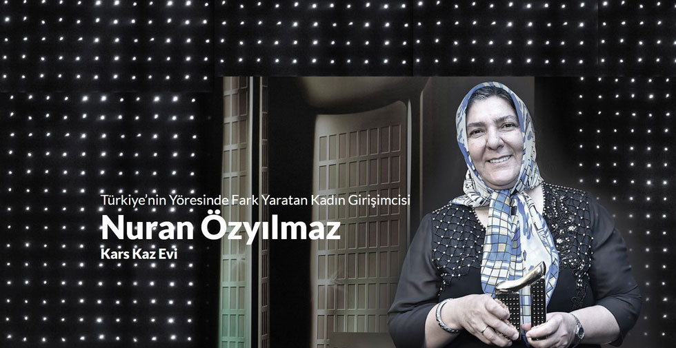 Türkiye’nin yöresinde fark yaratan kadın girişimcisi Nuran Özyılmaz