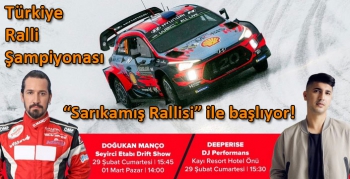 Türkiye Ralli Şampiyonası “Sarıkamış Rallisi” ile başlıyor!