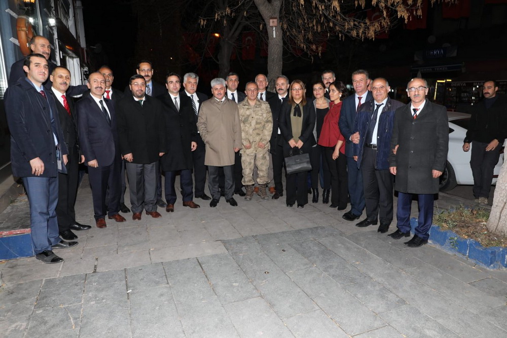 Vali Rahmi Doğan Kurum Amirleriyle Vedalaştı