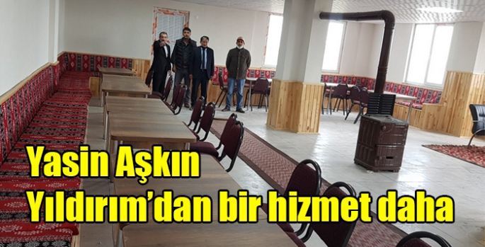 Yasin Aşkın Yıldırım’dan bir hizmet daha