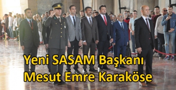 Yeni SASAM Başkanı Mesut Emre Karaköse