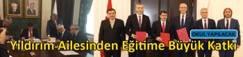 Yıldırım Ailesinden Eğitime Büyük Katkı